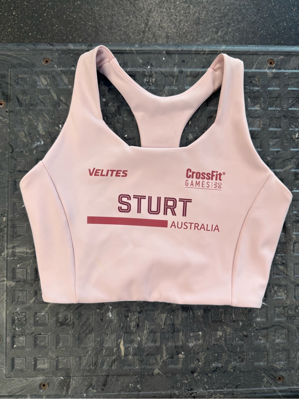 Maddi Sturt CrossFit Games Velites Halo Bra S Pink